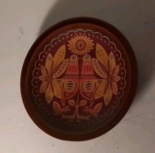 Wandteller DDR Siebdruck Zittau