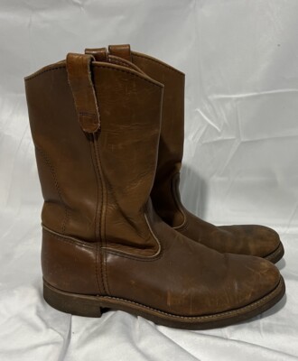 Vintage Red Wing Shoes Boots Pecos 10 B | eBay