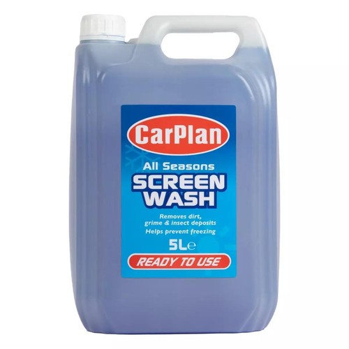 CarPlan All Seasons Ready Mixed Screenwash 5L x4 Windshield Washer Fluid 20L - Picture 7 of 10