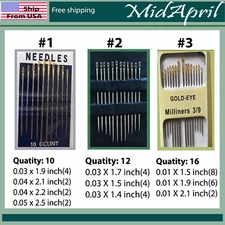 Assorted Hand Sewing Needles set  
