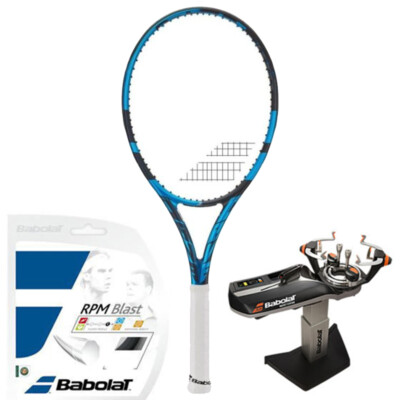 Babolat PURE DRIVE 300G / L3 strung mit RPM Blast oder Rough NEU