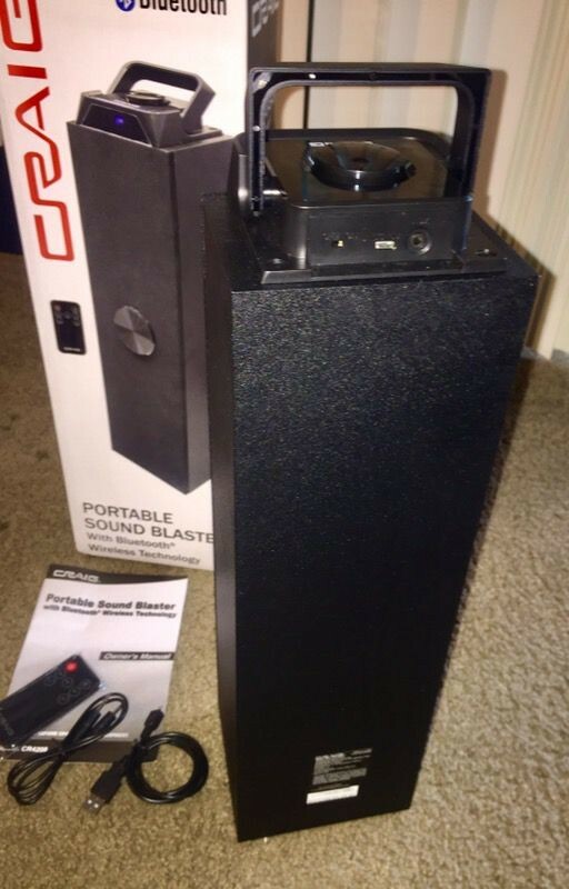 craig portable sound blaster