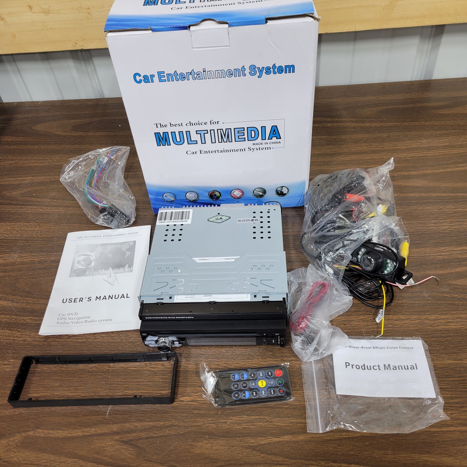 ...dvd, Tv, Camera, Am/fm, 4x50w...wow!!!