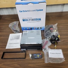 NEW MULTIMEDIA CAR ENTERTAINMENT SYSTEM...DVD, TV, CAMERA, AM/FM, 4X50W...WOW!!!