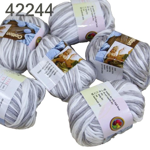 KnitSilk Recycled Sari Silk Ribbon Yarn - Super Bulky Chrysanthemum Color - 50g/30 Yards
