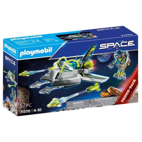 PLAYMOBIL Space Hi-Tech Mission Space Drone Astronaut Pretend Play 71370 - Picture 1 of 3