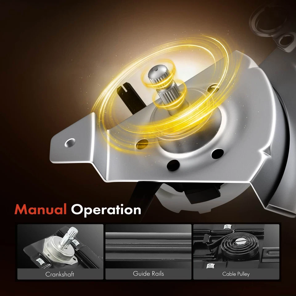 Regulador de ventana manual delantero derecho para camioneta Chevy C10 Suburban GMC C15/C1500 Foto 4 de 4