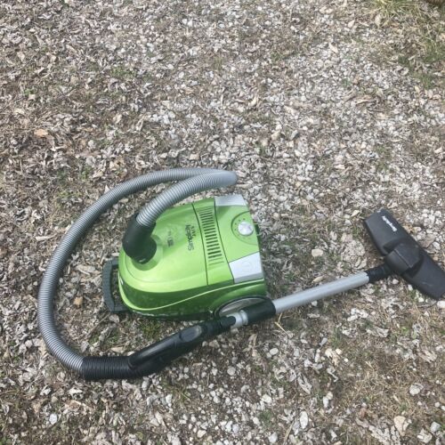Simplicity Vacuum Cleaner Jack 8 Green with Hose and Head - Tested, Works!
