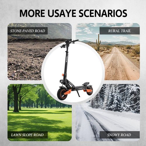 2000W Electric Scooter 70KM/H 60KM Foldable Portable Adult Off Road E-Bike - Picture 12 of 23