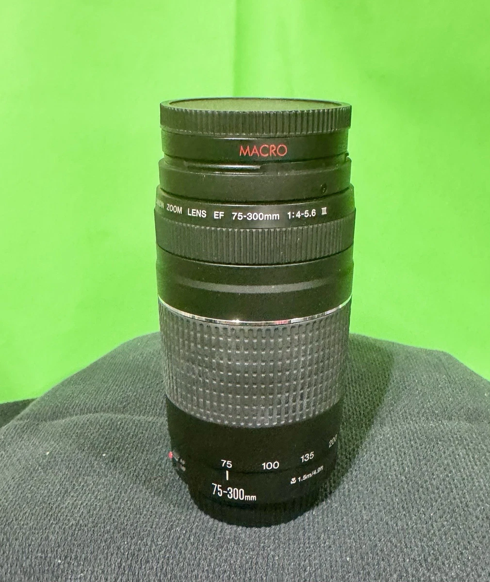 Canon EF 75-300mm Focal Camera Lenses for sale | eBay