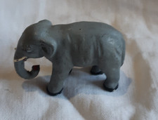 SANTON CRECHE ELEPHANT DEVINEAU  HAUTEUR 5CM  LONGUEUR 7CM
