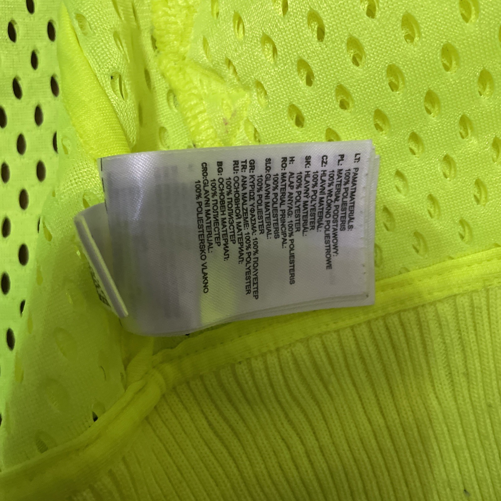 ADIDAS X JEREMY SCOTT Puff mesh Bomber Jacket Neon Lime Green L image 7