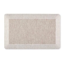 Mira Modern Heathered Anti-Fatigue Air-Infused Kitchen Mat, Coffee Brown, 19....
