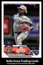 2023 Topps Update Marcus Stroman #ASG-43 Chicago Cubs 2023 All-Star Game MLB Bas