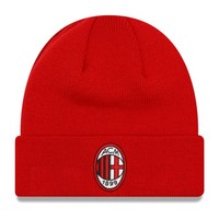 New Era WintermüTze Cuff Beanie - Ac Mailand Rot