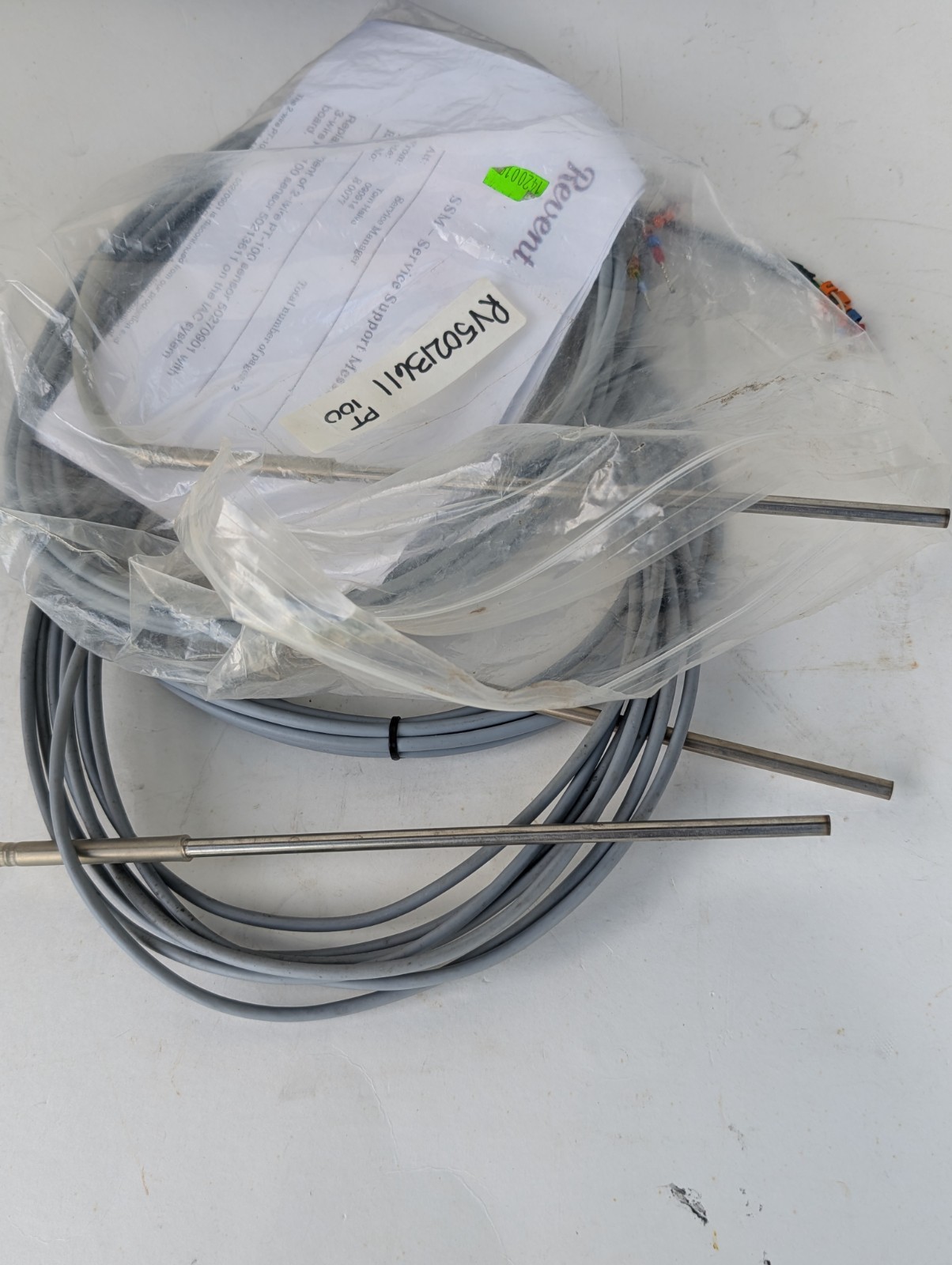 Revent 50213611 Pt-100 Temperature Probes - Lot Of 5
