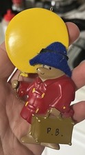 Vtg Paddington Bear Ornament