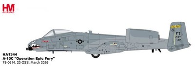 Hobby Master 1/72 HA1344 A-10C Thunderbolt II 23rd OSS ''Epic Fury 2026'' PREORDER