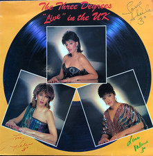 The Three Degrees - "Live" In The U.K Vinyl LP