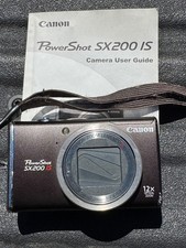 Canon PowerShot SX200 IS compact digital camera TESTED GS0726400 