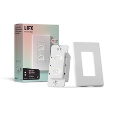 LIFX Smart Wi-Fi Connected White Touch Light Switch for Dimmable 210W LED & 650W