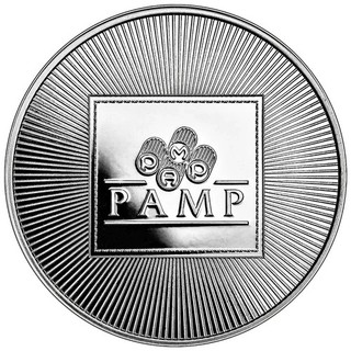 1 OZ silver coin PAMP suisse .999 in capsule