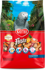 Fiesta Parrot Food, Nutritious and Fun Blend, Supports Skin, Feather, Digestion,