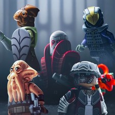 Star Wars Minifigures - Hondo Ohnaka Tion medon Prince Xizor Quarren Pyke