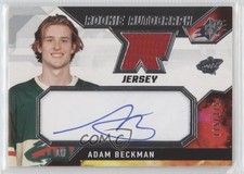2021-22 SPx Rookie Auto Jersey 175/375 Adam Beckman #AD Auto 13cs