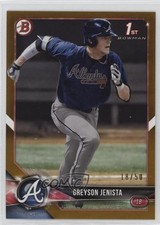 2018 Bowman Draft Gold /50 Greyson Jenista #BD-31 c5b