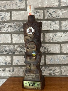 Jim Beam Golf Decanter,  Hawaiian Open 1974, United Airlines, Regal China