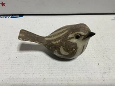 Andersen Design Studio Wren Figurine Ceramic Maine Art Pottery Vintage Bird