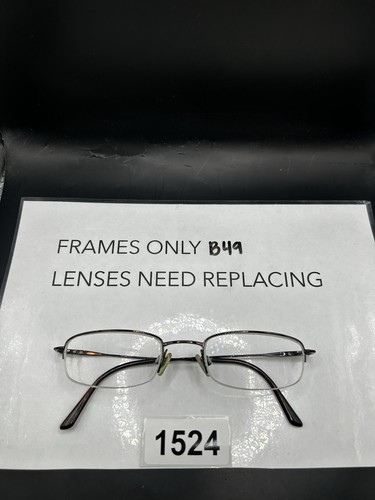 Versus MOD 7004 1006 Eyeglasses Frame Only 49-20-135 Bronze Half Rim Rectangle