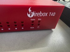 WatchGuard FireBox T40 Network Security/Firewall Appliance FS4AE5 No A/c Adapter