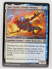 2025 Magic The Gathering: Spider-Man - #U-0154 SPM - SUN-SPIDER, NIMBLE WEBBER