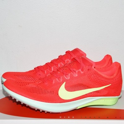 Nike ZoomX Dragonfly 2 Track Spikes Mens 6.5 Womens 8 Crimson Lime