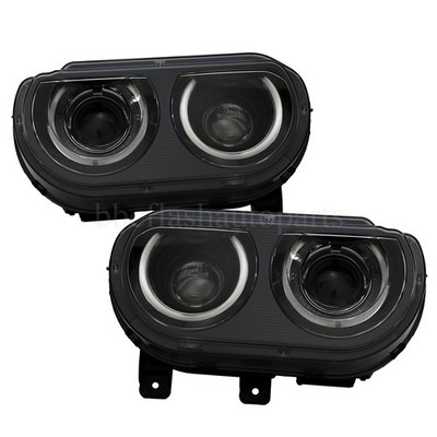 LED Headlights Headlamps Assembly Fit Dodge Challenger 2008-2014 DRL Sets RH+LH