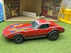 1975 Hot Wheels Redline Corvette Stingray Red Flying Colors VTG HK Chevy Vette