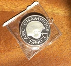 1 troy ounce .999 silver round 1990 AFC CHAMPIONSHIP BUFFALO BILLS