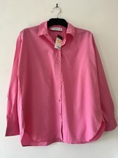 Primark Light Pink Button Down Shirt Size 14 Brand New BNWT