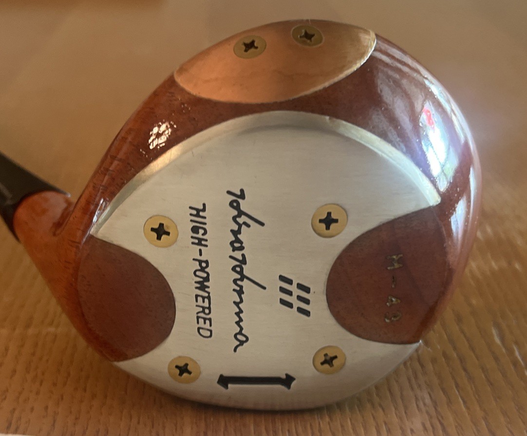 HIRO HONMA High Powered M-43 Vintage Persimmon Driver RH Graphite