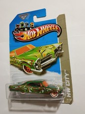 2013 Hot Wheels City '65 Pontiac Bonneville W/Major Dings & Dinged Blister Read