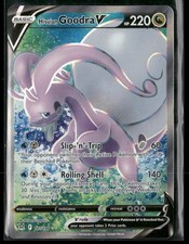 Hisuian Goodra V (Full Art) Ultra Rare SWSH11: Lost Origin 187/196 NM