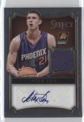 2014-15 Panini Select Materials 8/35 Alex Len #67 Auto 1u6