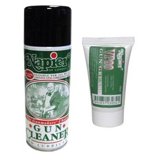 BushWear Napier Gun Cleaner 300ml Spray and Napier Gun Greas