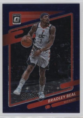 2021-22 Panini Donruss Optic FOTL Purple Stars Prizm /13 Bradley Beal #74 7y2