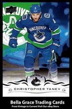 2018-19 Upper Deck Christopher Tanev #428 Vancouver Canucks NHL Hockey Base Set 