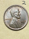 1923 (P) LINCOLN WHEAT CENT, Nice "AU" Almost Uncirculated condition coin, #2