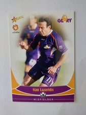 2006-2007 Select A-League Soccer Card # 68- Stan LAZARIDIS - Perth Glory NM/M