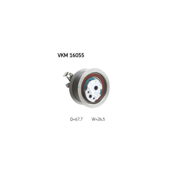 Spannrolle, Zahnriemen SKF VKM 16055 FüR Volvo-image